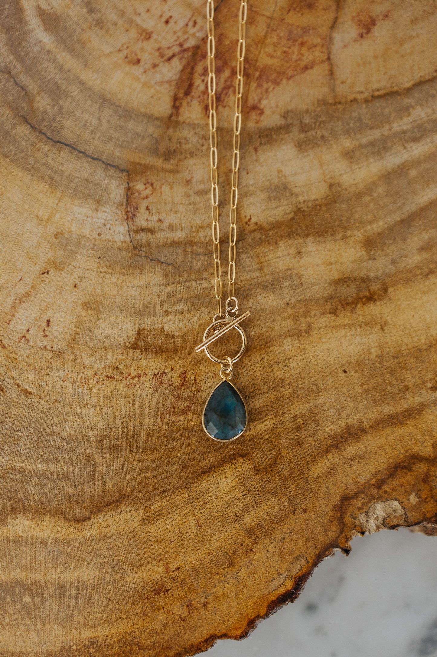 Labradorite necklace