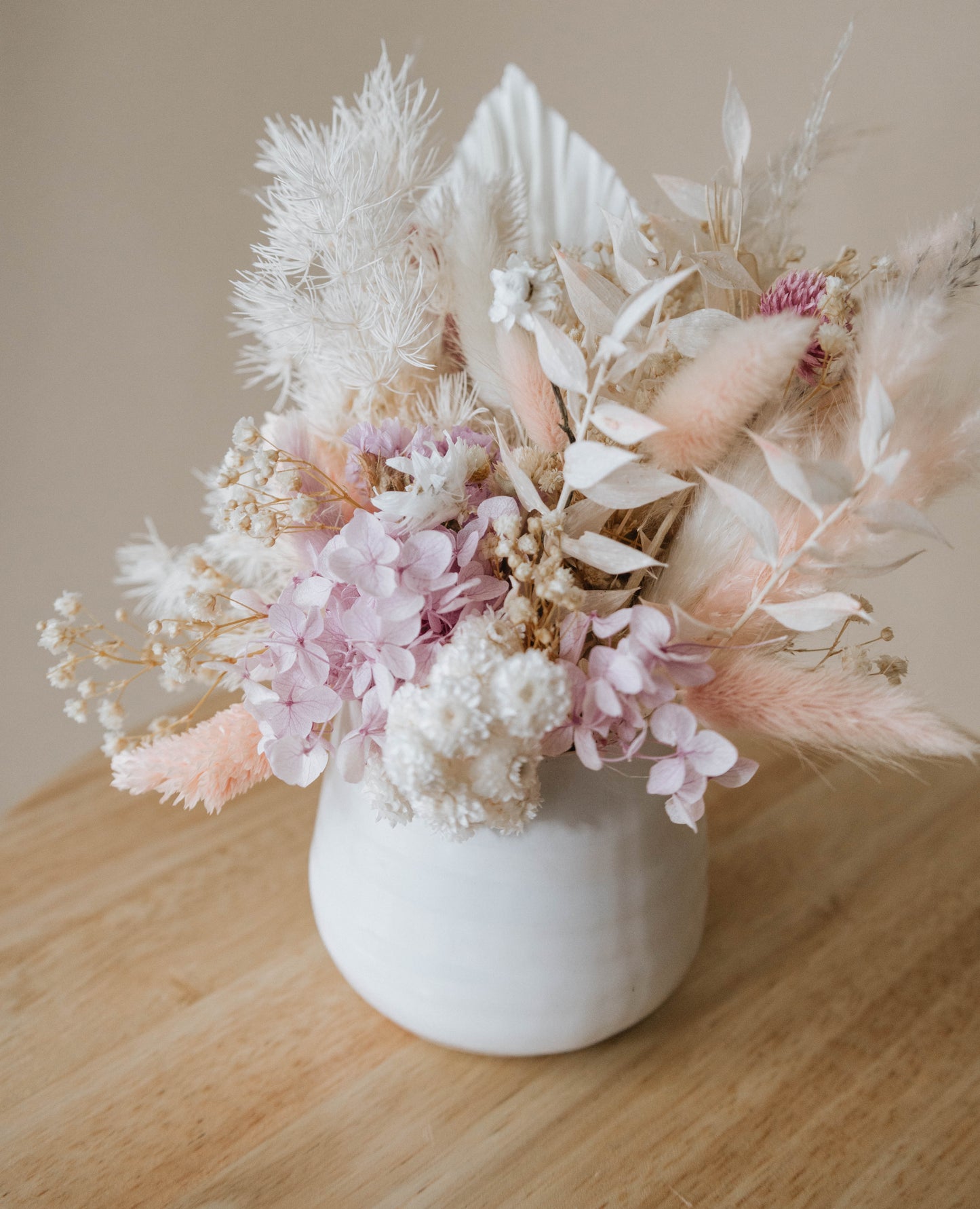 Lavender & pink mini arrangement