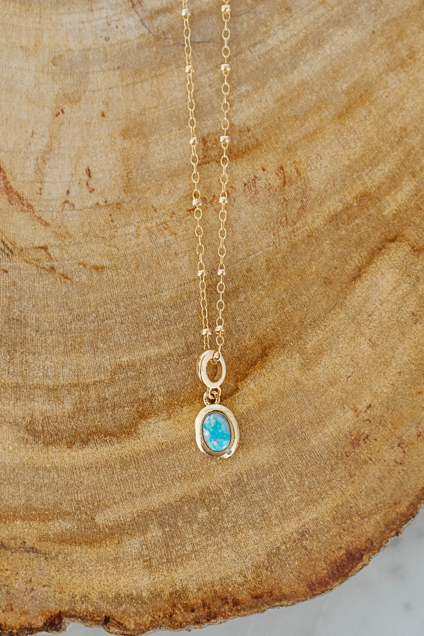 Opal necklace