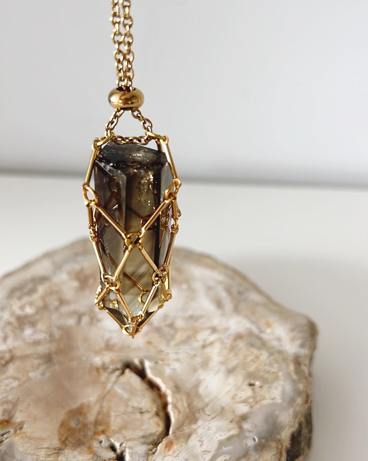 Crystal Citrine Necklace